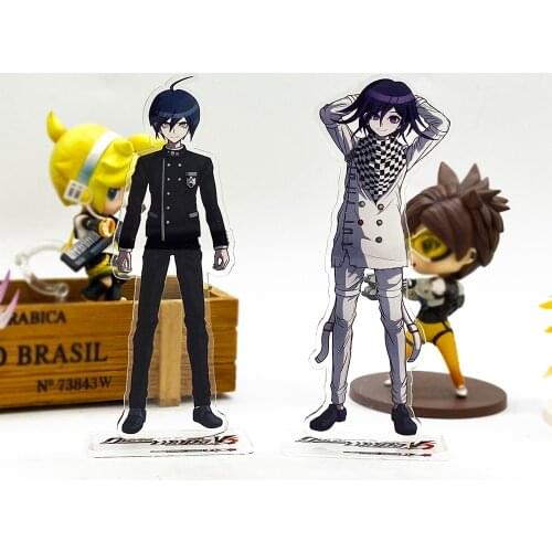 Danganronpa V3 Saihara Shuichi Ouma Kokichi HM acrylic stand figure model plate holder cake topper anime Japanese