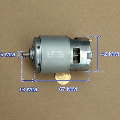 MABUCHI RS-775VC-8015 Electric Drill Saw High Speed Power Large Torque Motor DC 12V 18V 18200RPM 208W