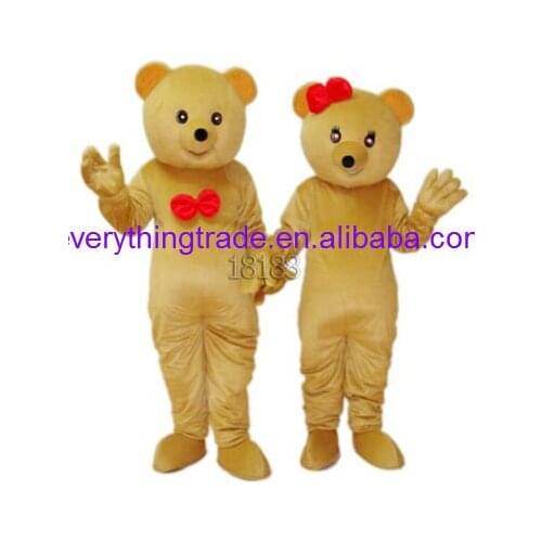 Hot sale 2017 Cartoon Character Adult lovely bears Dress cosplay Halloween Party Costume