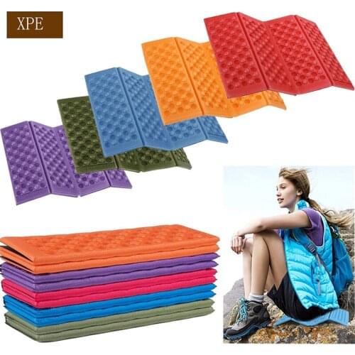 Camping Foam Pad Foldable Seat Mat Waterproof Foam Seat Outdoor Picnic Hiking Moistureproof Cushion Mattress Pad
