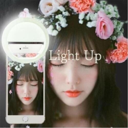 Mini Mobile Phone Clip Selfie LED Auto Flash Light Up For Smartphone Portable Selfie Flashlight Camera Flashlight For IPhone 6s