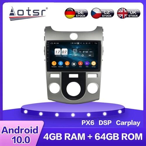 For KIA CERATO/FORTE 2008 -12 Android Car HD Multimedia DVD Player 4G 64GB Auto GPS Navigation Stereo radio Headunit DSP Carplay