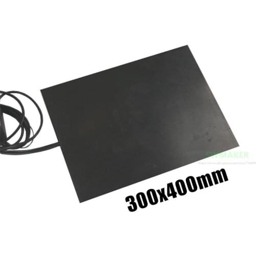 300x400mm 400W 600W 700W 750W 1000W 3D Printer Heat Bed Silicone Rubber Heater 300*400mm Electric Heating Pad