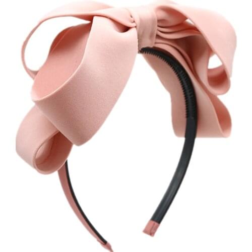 2021NEW Hair Bows Hair Bands For Women Hairband Girls Hair Accessories Party Mujer bow hairband Air layer knot hair hoop