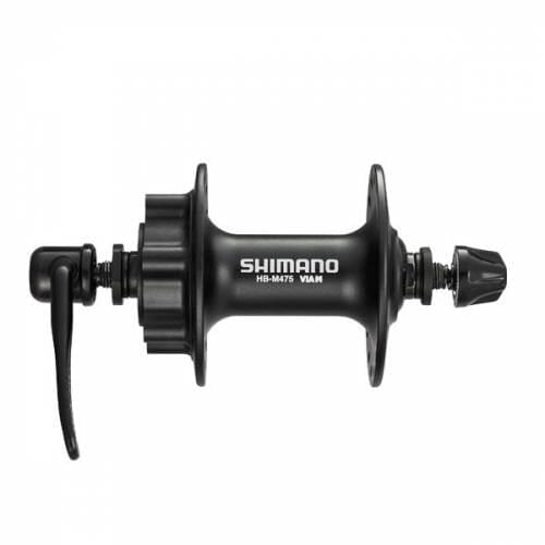 Shimano Front Hub HB-M475 Disc 6 Screw 36H Black