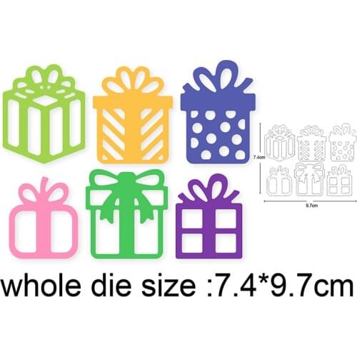 Gift box making scrapbook metal craft cutting mold 2021 lace frame background DIY greeting card handmade