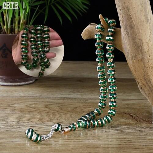 The Popular 14mm Nostalgic Rosary Bracelet Has A Variety of Colors To Choose From Suitable for Worship Occasions