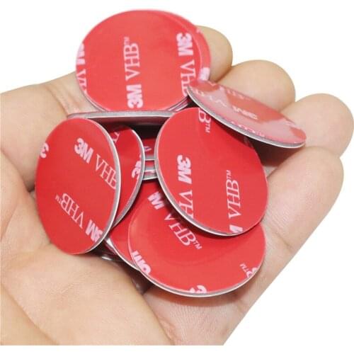 3M VHB Strong Double-Sided Adhesive Acrylic Foam Adhesive Office Car Home Paste Odorless Round Tape 300 Pcs