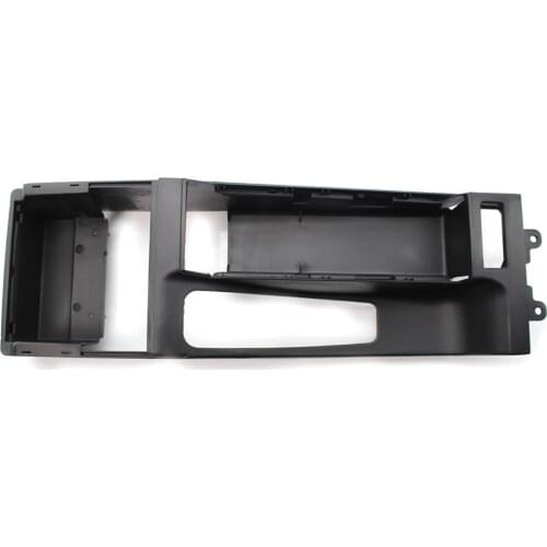 RHD FIT FOR BMW 3 SERIES E46 4-DOOR CENTER CONSOLE TRIM BASE BLACK 51168218306