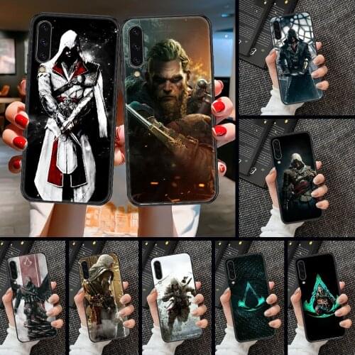 Game Assassins Creed Phone case For Samsung Galaxy A 3 5 7 8 10 20 21 30 40 50 51 70 71 E S 2016 2018 4G black silicone shell