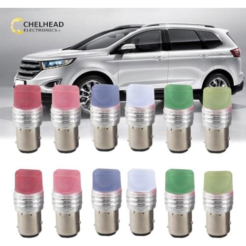 Super Led 1157 BAY15D Led Brake Lamps Reverse Stop Light 12V Car Signal Lighting P21/5W Auto Driving Parking Lights