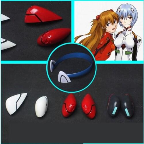 Anime Game EVA Hairpins Asuka Langley Soryu Shikinami Asuka Rangure Headwear Hair Clips Cosplay DIY Harajuku Costume Headwear