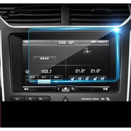 HD Navigation Screen Protective Film or Ford Mustang Edge Mondeo Raptor Everest F150 Taurus Explorer AAB196