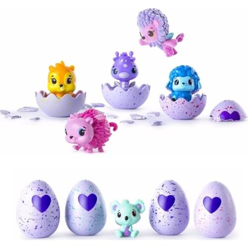1pc egg Hatching Animals Surprise Eggs Cartoon Dinosaur Egg Surprise Doll Magic Surprise Doll Q Pet Toys Fun Gift for Children