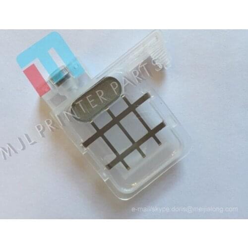 Free Shiping 10*transparent damper double clips with square head DX4 DX5 Head damper compatible with eco-solvent and Water ink