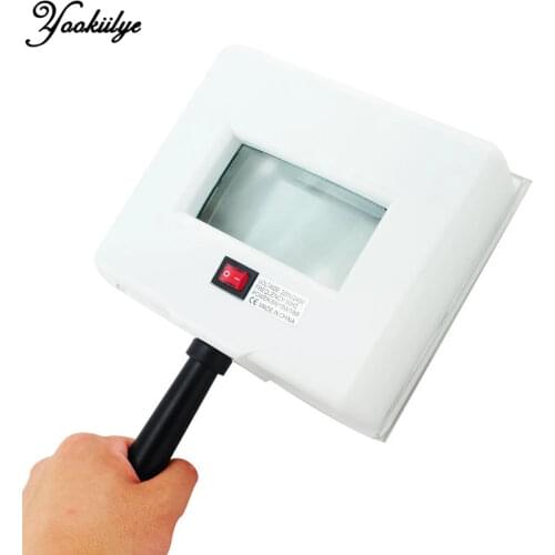 Skin UV Analyzer Lamp Facial Skin Testing Examination Magnifying Analyzer Lamp Detection Beauty Machine with Protective Cover