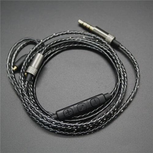 3.5mm to 3.5mm Jack Audio AUX Cable Cord With Mic Volume Controller for Car/Headphone/Speaker for iPhone Samsung