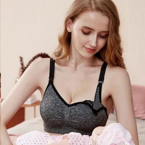Nursing Bra Maternity Clothes for Pregnant Women Pregnancy Maternity Bra Breastfeeding Lactation Maternal Underwear Things Bras