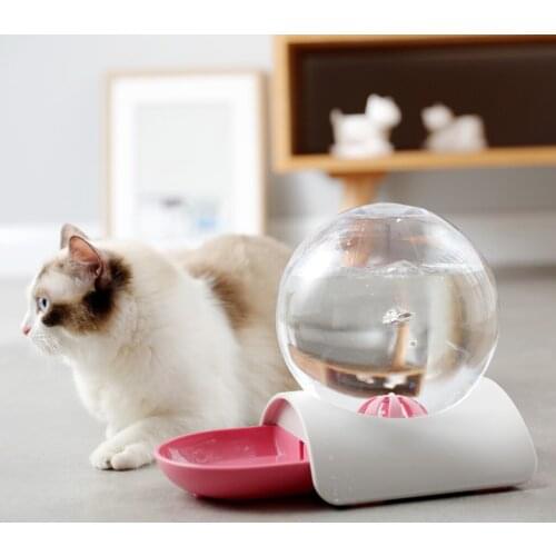 Pets Water Dispenser Cats Feeding Bowl Puppy Cat Fountain Large Capacity