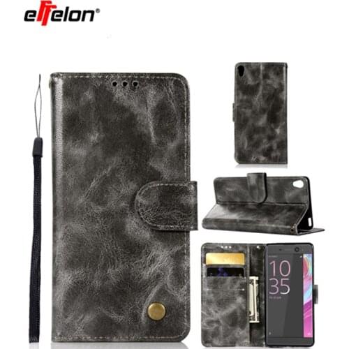 Effelon For Sony Xperia XA Cover Flip PU Leather + TPU Wallet Case For Sony Xperia XA Case For Sony XA F3111 F3113 Phone Case