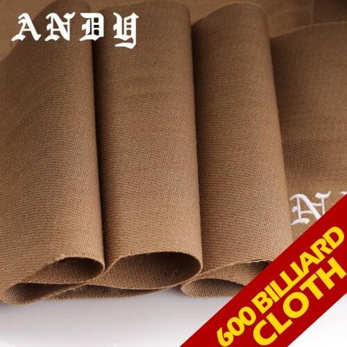ANDY 600 Pool Cue Billiard Cues Table Cloth Red Brown Black 3 Color Durable Billiard Accessories 2020