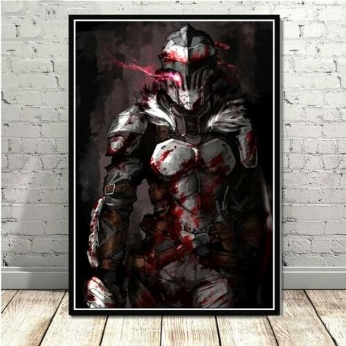 Canvas Home Decoration Painting Goblin Slayer Japan Anime Wall Artwork HD Printed Nordic Poster Modular Pictures For Living Room