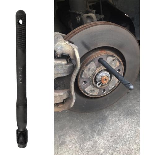Wheel Hanger Alignment Pin Guide Tool Wheel Lug Bolt Automotive Mechanic Tool Wheel Mounting Guide Bolt Metric M14*1.5 Threads