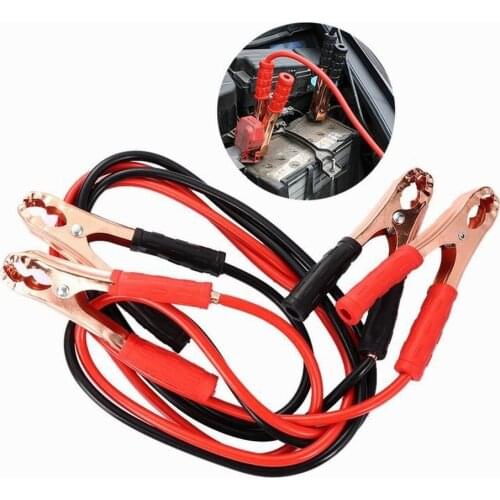 500A Car Emergency Power Start Cable Auto Battery Booster Jumper Cable Copper Power Wire Car Accessories For Camper Bus Van SUV