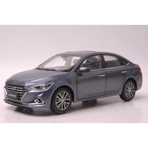 1:18 Diecast Model for Hyundai Elantra Celesta 2017 Alloy Toy Car Miniature Collection