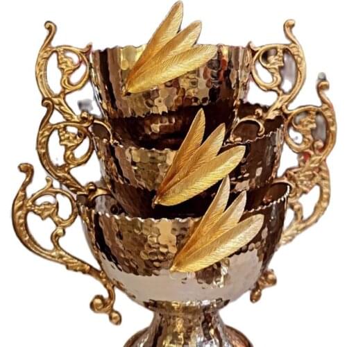 New Model SET OF 3 Thick 3mm Handmade Copper Bowl Handcrafted Engraved 100% Pure Copper Kitchen Decor Food Bowl Copper Bucket