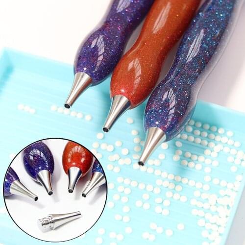 Metal 5D Diamond Painting Point Drill Pen Replacement Pen Heads Diamond Embroidery Tool Accessories Multi Placer Tip