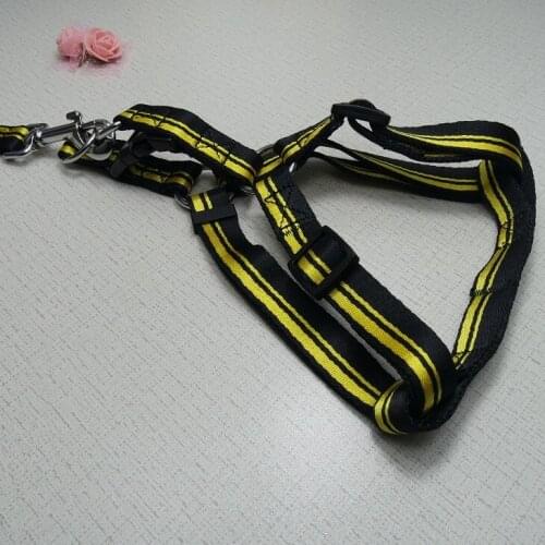 Multi-colored colorful chest-type leash hot-selling nylon pet adjustable color sling leash rope collar dog strap