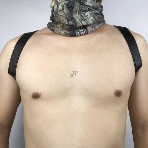 Mens Sexual Leather BDSM Harness Adjustable Body Bondage Cage Chest Shoulder Belts Fetish Rave Gay Sissy Costumes for Adult Sex