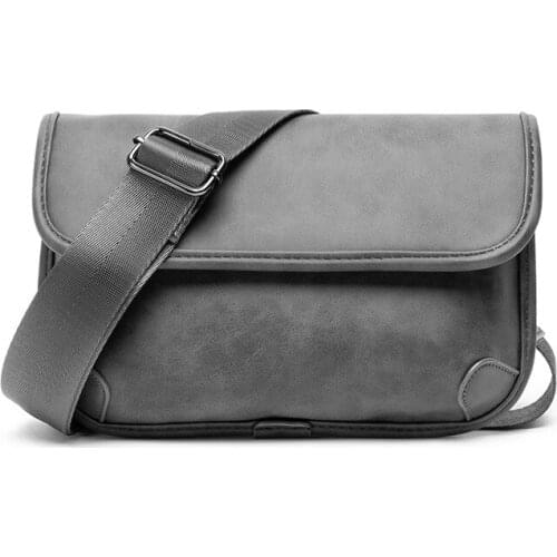 Male chest pack one shoulder restore ancient ways recreational male contracted aslant package bag popular logo pure color man