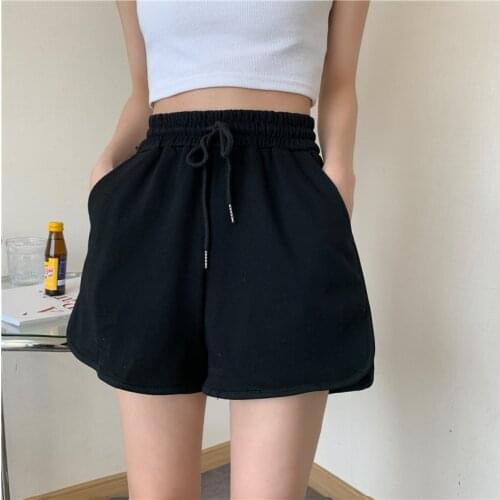Cheap wholesale 2021 spring summer new fashion casual cute sexy women shorts outerwear woman female OL sweat shorts Ay0409