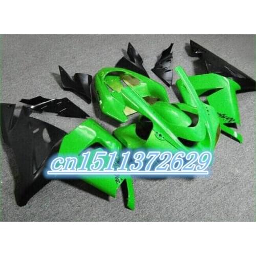 Fairings FOR KAWASAKI NINJA ZX10R 04-05 Green black ZX 10R 04 05 ZX-10R 10 R 2004 2005 ABS fairing kit
