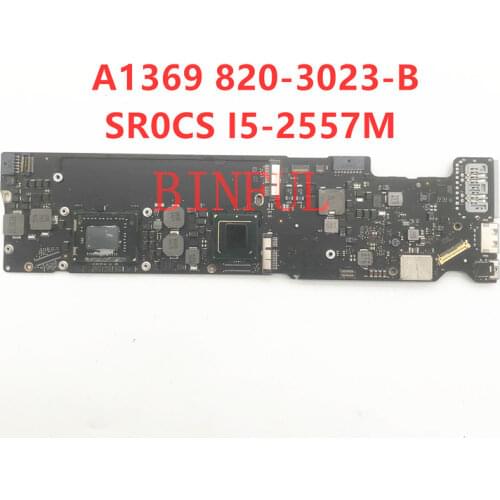 High quality For Apple A1369 Laptop motherboard 820-3023-B With SR0CS I5-2557M CPU 2011years 100% full Tested ok