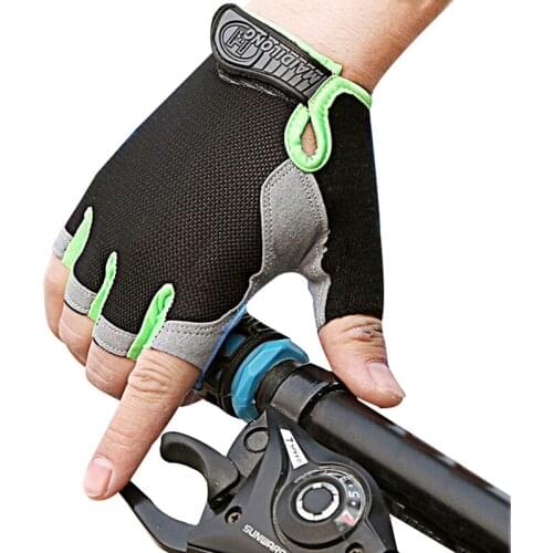 Outdoor cycling gloves sweatproof Men Women half finger gloves breathable sports gloves mountain bike bicycle motorcycle gloves