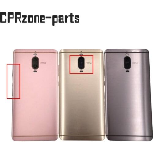 Gold / Gray / Rose Gold For Huawei Mate 9 Pro LON-L29 LON-AL00 Battery Rear Back Cover Door Housing + Side Keys + Camera lens