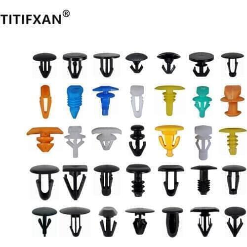 For Lada Nova Niva Kalina Granta Nadeschda Largus 2114 Car Rubber Sealing Strip Panel Trim Plastic Fasteners Clips Rivet Clamp