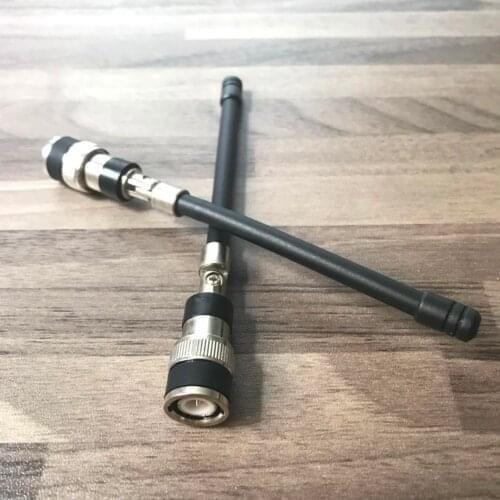 2PCS BNC UHF Microphone Antenna For Shure PGX24 SLX24 PG58 SM58 BETA58 Series Wireless Mic Frequency 400-900MHz