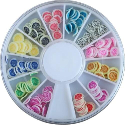 Hot Fruit Bead Charms for Slime Accessories Fluffy DIY Decoration Addition in Slime Clound Sand Toys Filler Glitter Clear Set