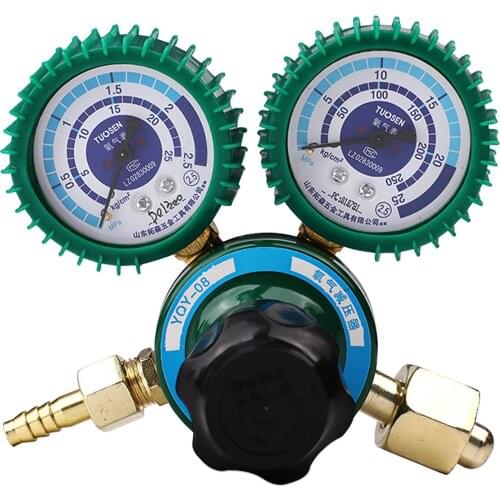 Oxygen Gas Regulator Pressure Reducer Flow Meter Durable High Performance