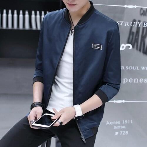 Bormandick Mens Jacket Thin Men Baseball Jackets solid color Casual Jacket Coat Overcoat For Male Clothing KXP18 7701 33 0