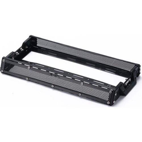 Metal Luggage Carrier Roof Rack for WPL D12 1/10 RC Car Upgrade Parts Decoration Accessories