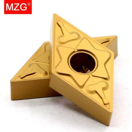 MZG 10PCS DNMG 1506 TM ZC2512 Carbon Steel CNC Cutting Boring Turning Machining Toolholder Indexable Carbide Inserts