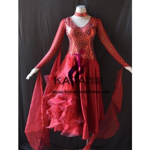 KAKA DANCE B1531,2015 New Ballroom Standard Dance Dress,Waltz Ballroom Competition Dress,ballroom dance competition dresses