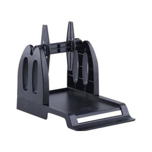 New Original External Barcode Zebra Printer Paper Stand Stent For Argox Datamax TSC Godex Printer (black)