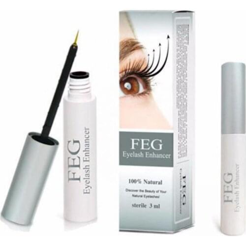 50pcs Original FEG Eyelash Enhancer Herbal Powerful Lash Serum Makeup Liquid Eyelash Serum Mascara Lengthening Eyes Cosmetic