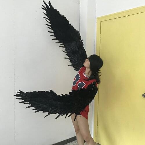 Feather wings stage dance Lingerie show decoration Animation fashion show props